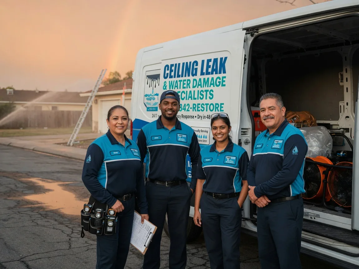 Ceiling Leak Cleanup company in East Arlington, VT